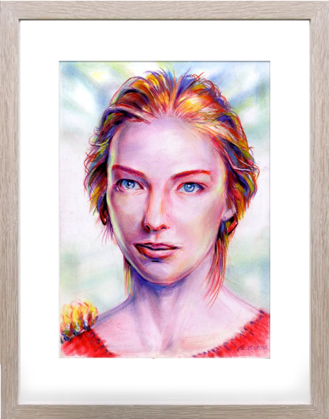 現代アート肖像画制作(作品)例