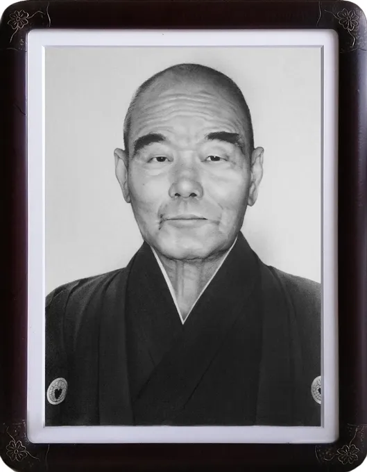 ご遺影　肖像画制作（作品）例3