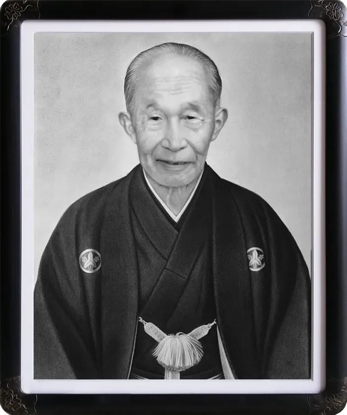 ご遺影　肖像画制作（作品）例10