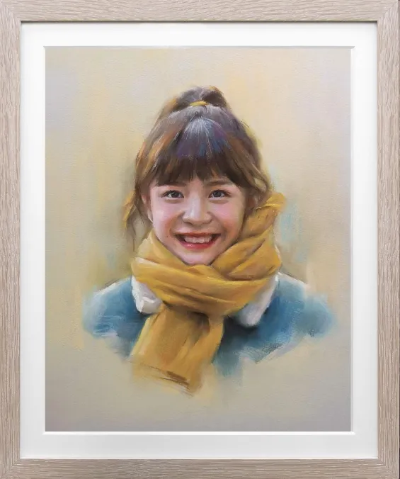 色鉛筆画肖像画制作(作品)例