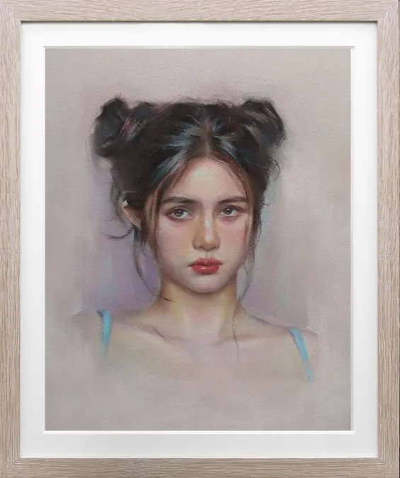 色鉛筆画(パステル)肖像画制作(作品)例