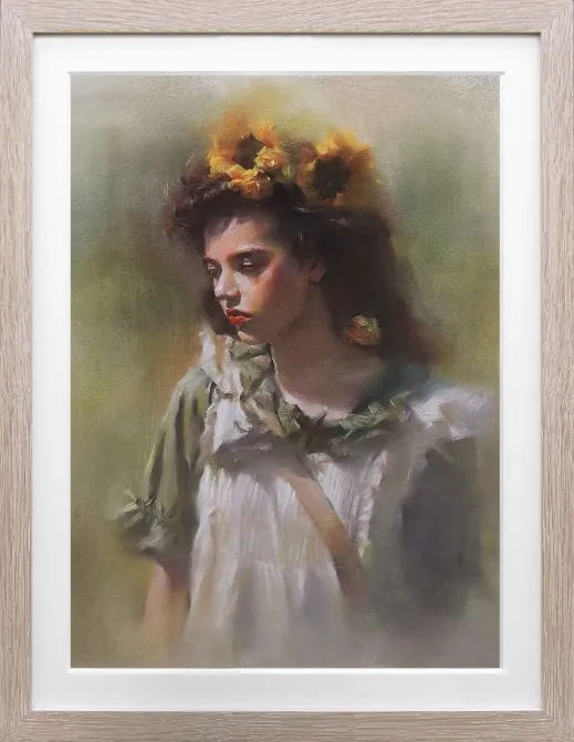 色鉛筆画(パステル)肖像画制作(作品)例