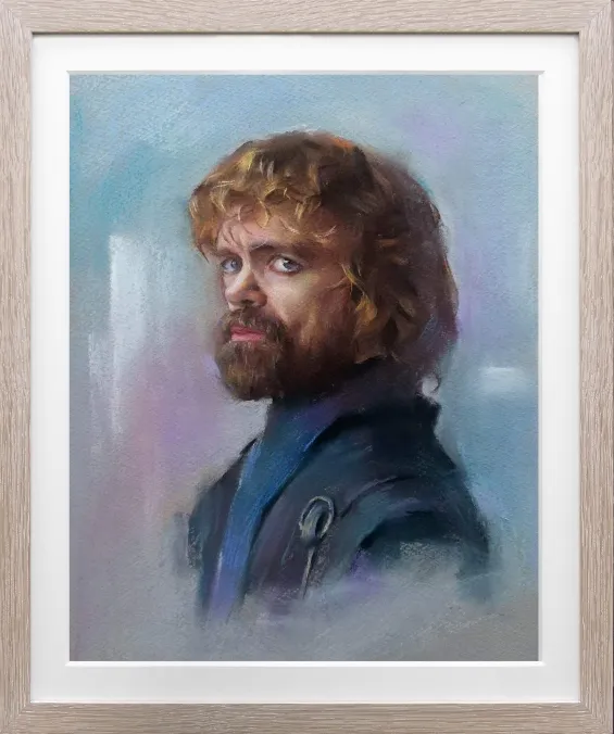 色鉛筆画(パステル)肖像画制作(作品)例