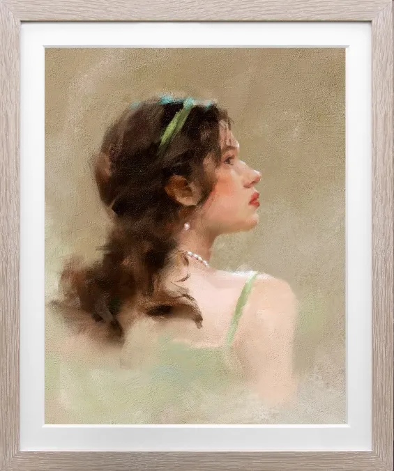 色鉛筆画(パステル)肖像画制作(作品)例