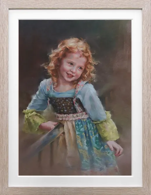 色鉛筆画(パステル)肖像画制作(作品)例