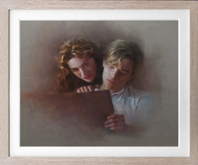 色鉛筆画(パステル)肖像画制作(作品)例