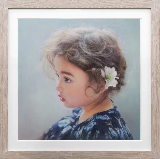 色鉛筆画(パステル)肖像画制作(作品)例