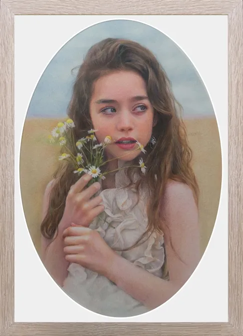 色鉛筆画(パステル)肖像画制作(作品)例