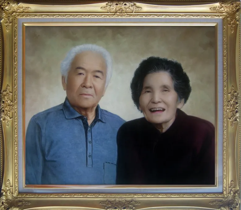 油彩(油絵)肖像画　制作(作品)例