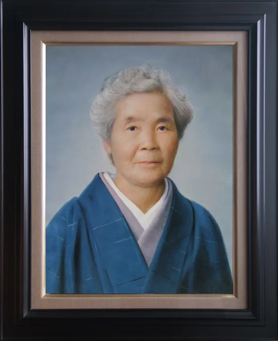 油彩(油絵)肖像画　制作(作品)例