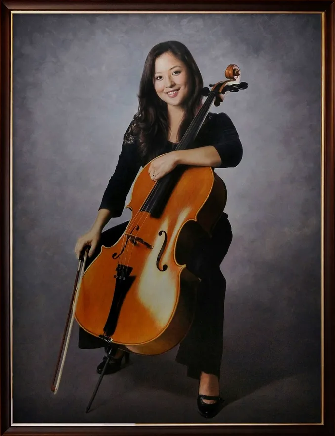 油彩(油絵)肖像画　制作(作品)例